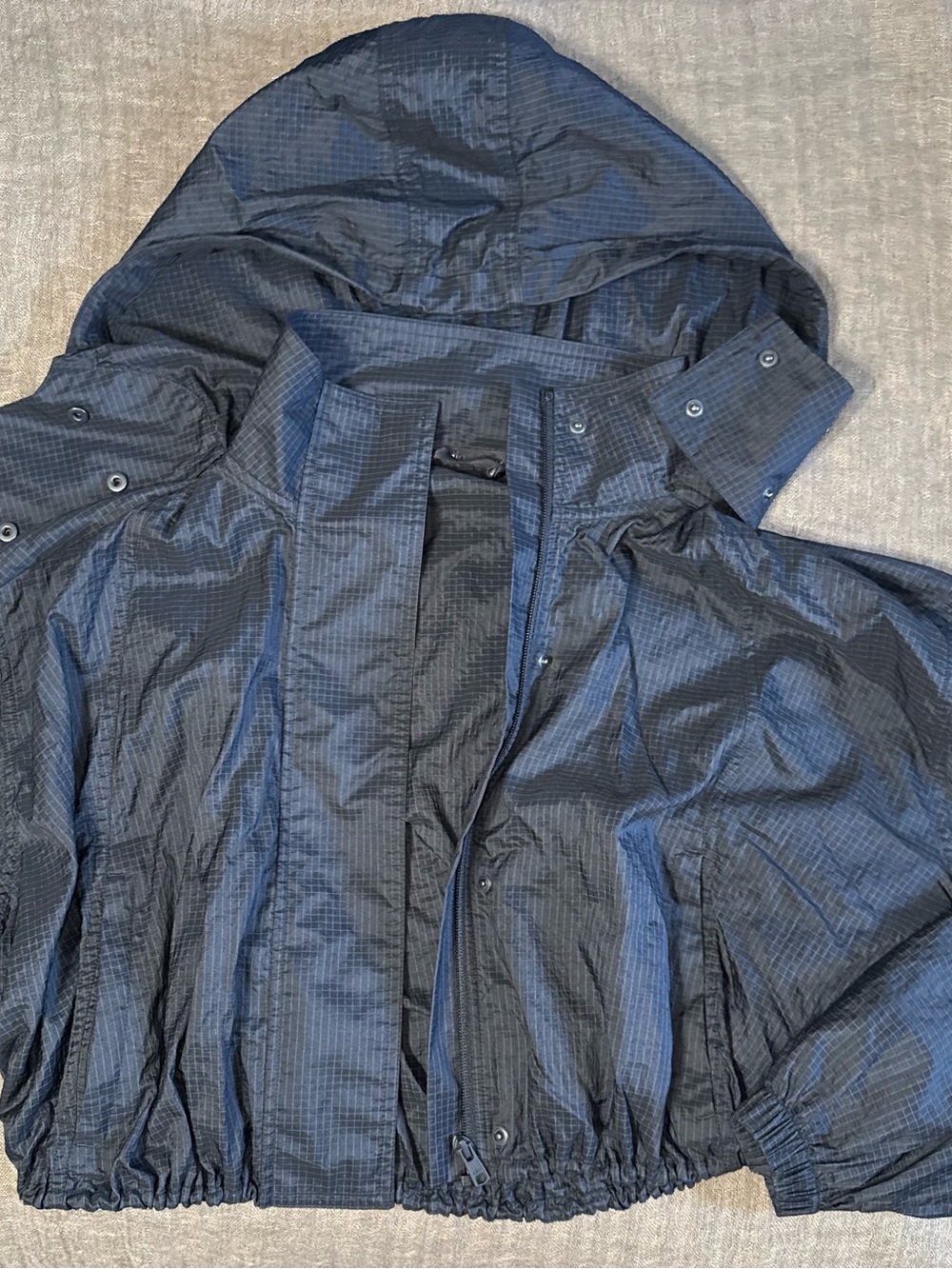 Alo Yoga Cropped Game Time Full Zip Jacket